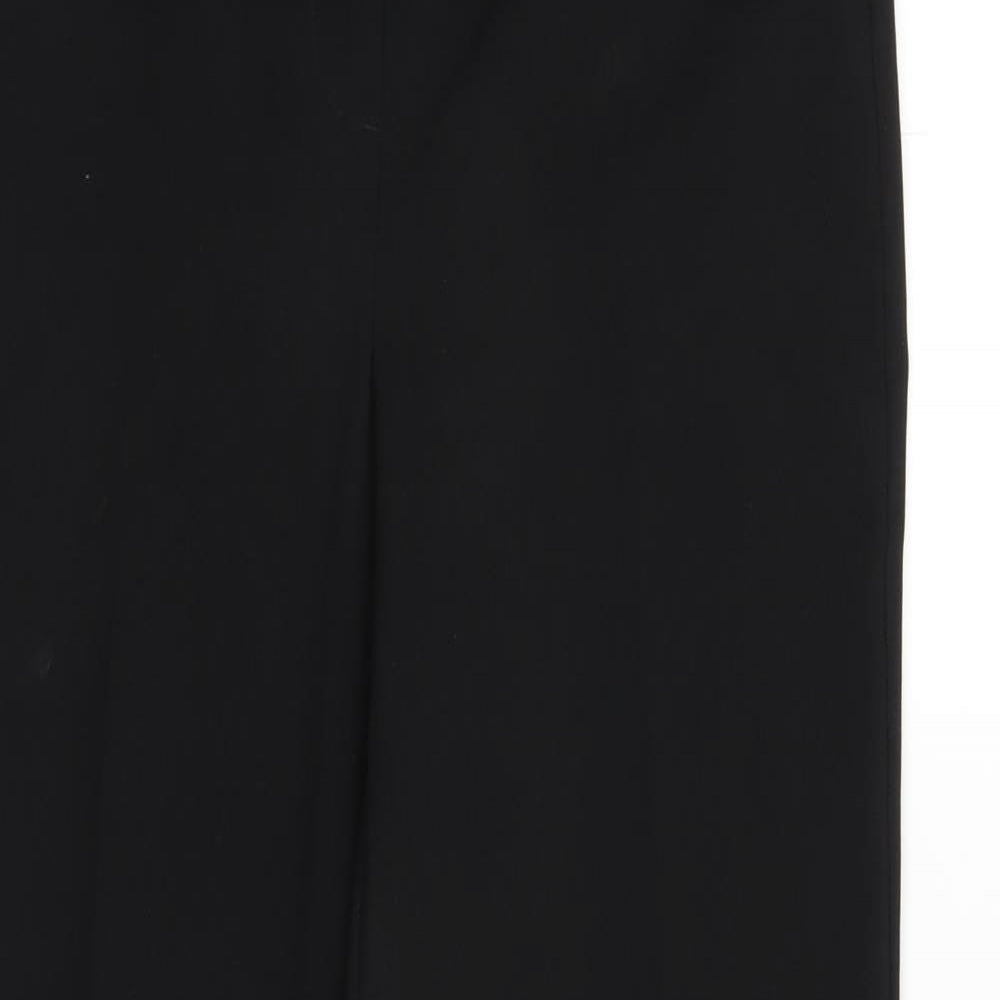 George Womens Black   Trousers  Size 8 L27 in