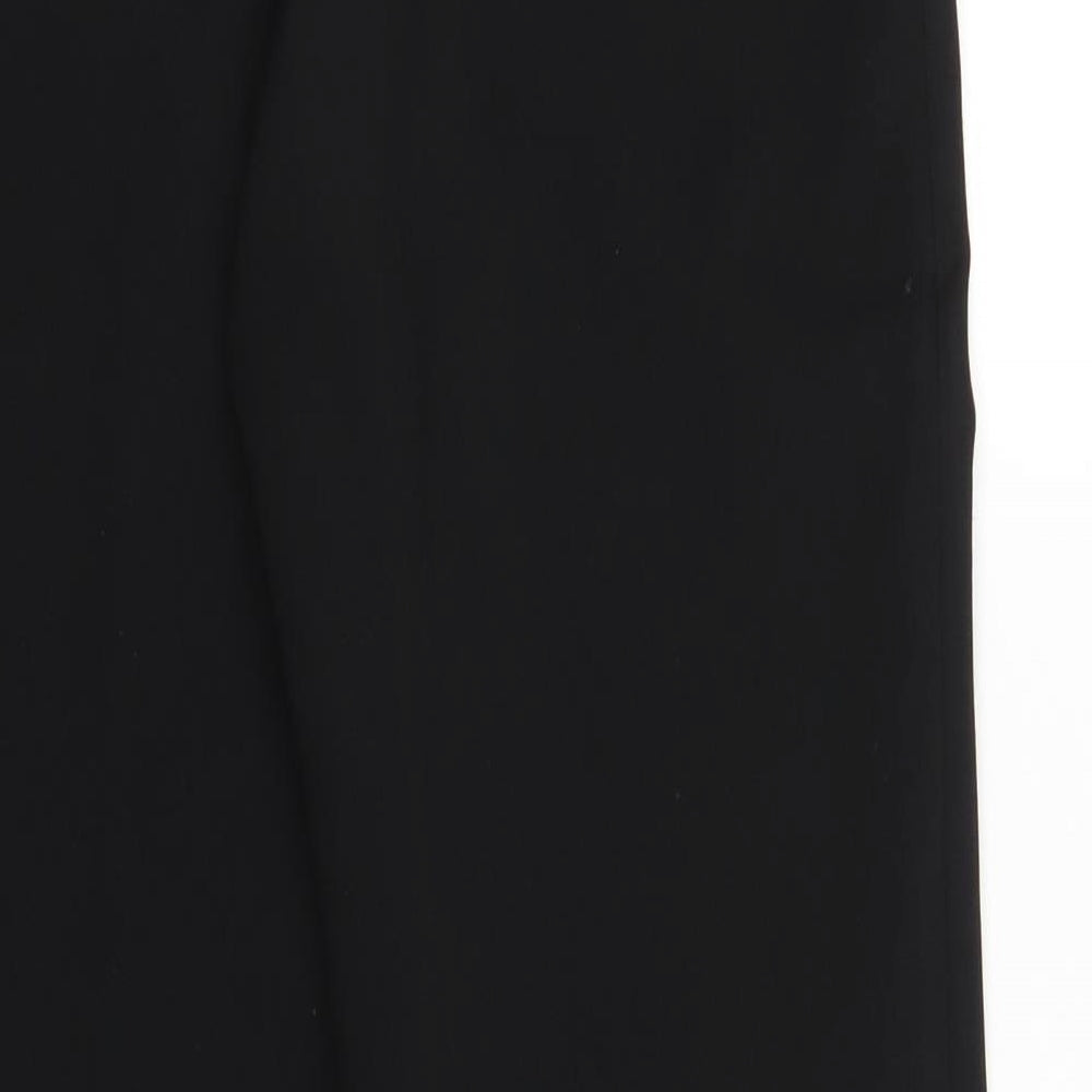 George Womens Black   Trousers  Size 8 L27 in