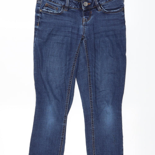 New Look Maternity Womens Blue  Denim Skinny Jeans Size 8 L28 in