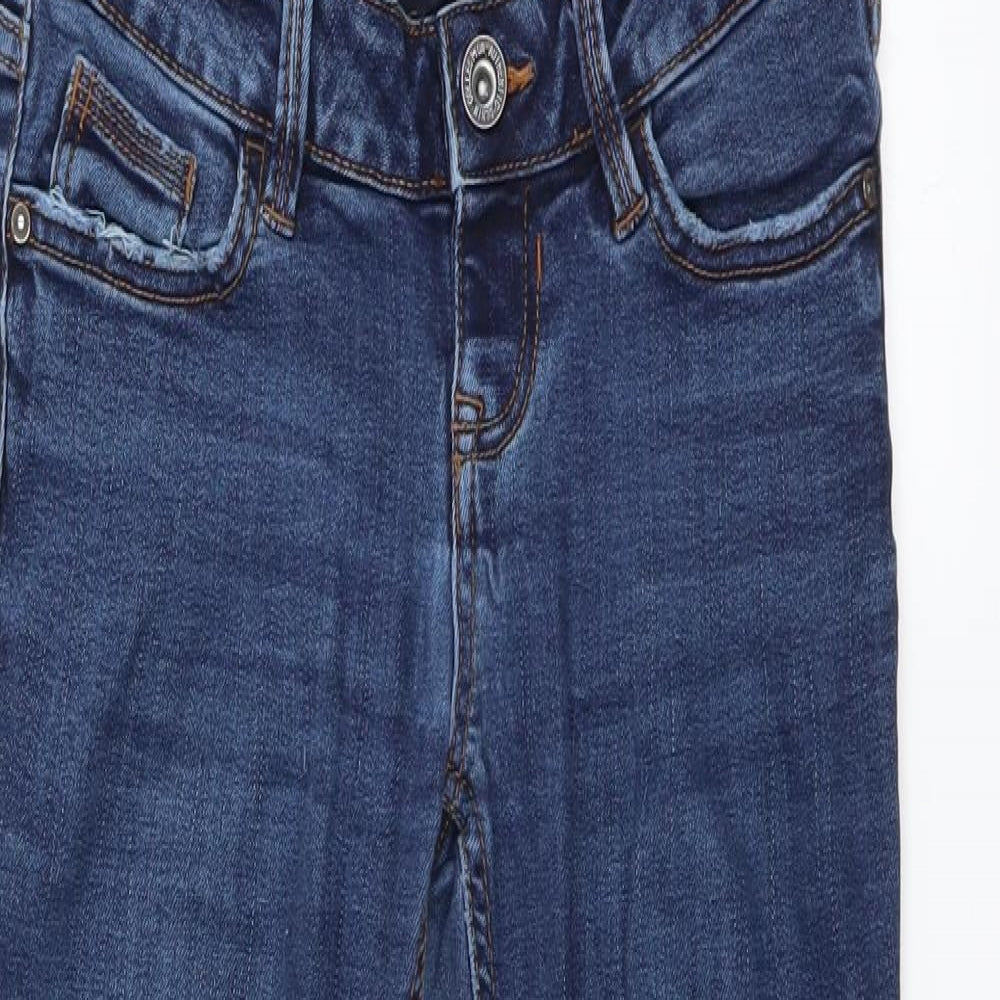 New Look Maternity Womens Blue  Denim Skinny Jeans Size 8 L28 in