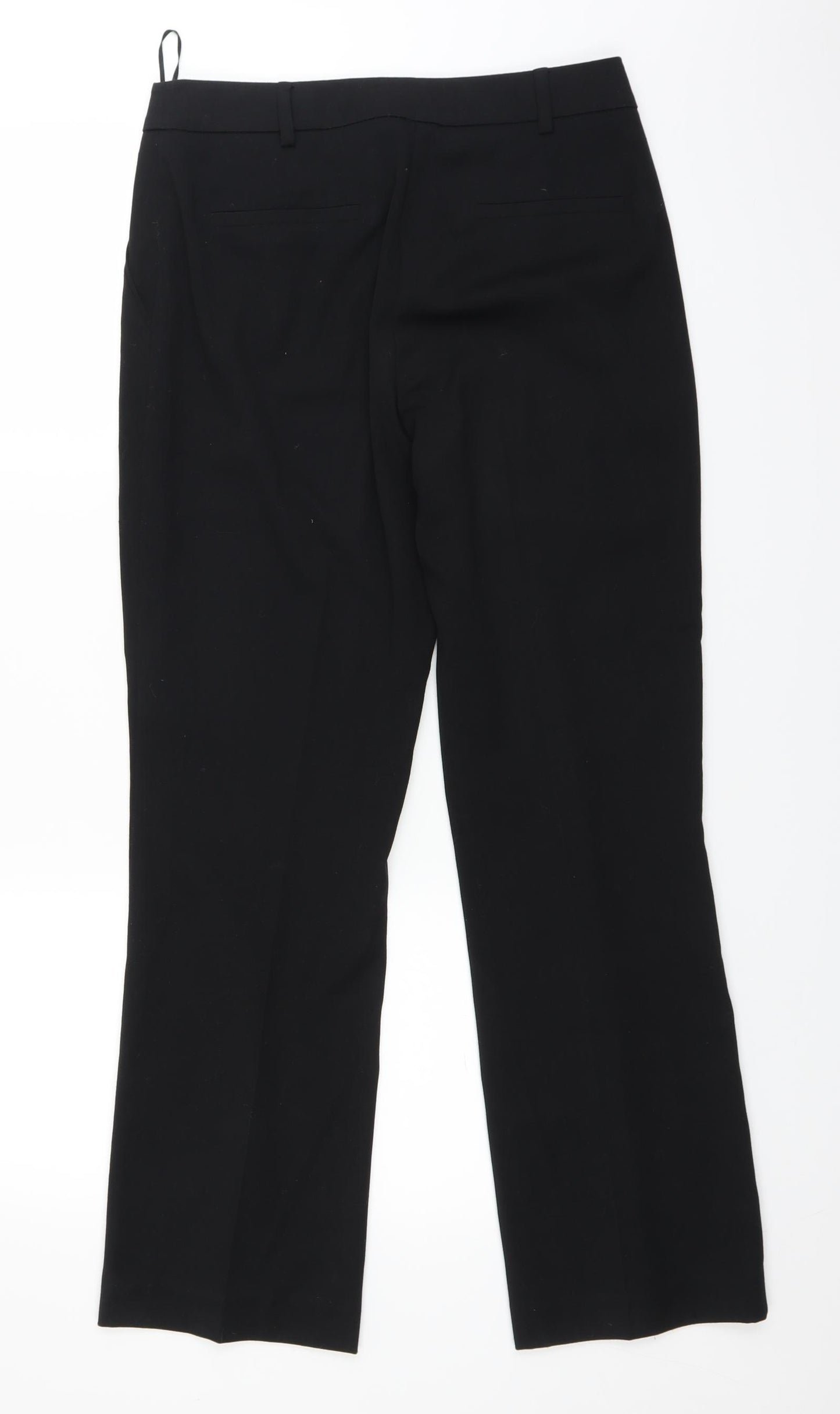 TU Womens Black   Trousers  Size 10 L26.5 in