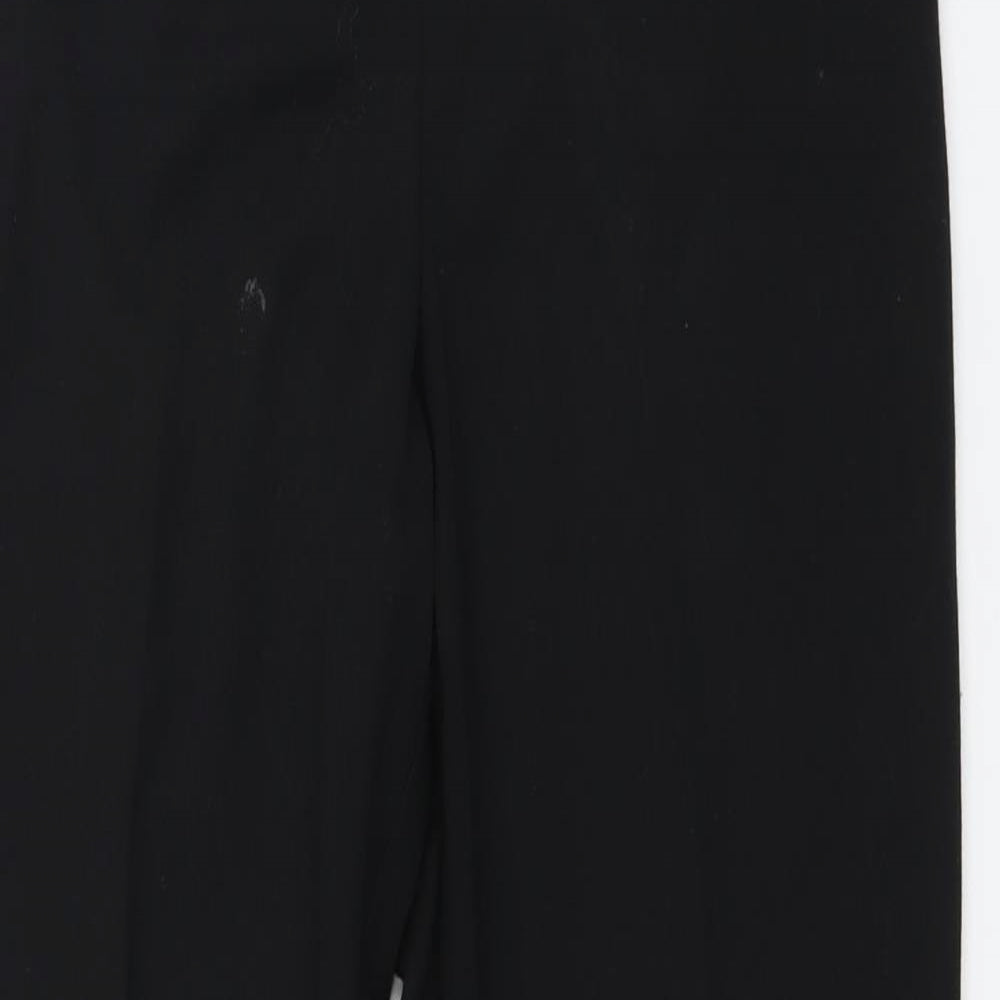 TU Womens Black   Trousers  Size 10 L26.5 in