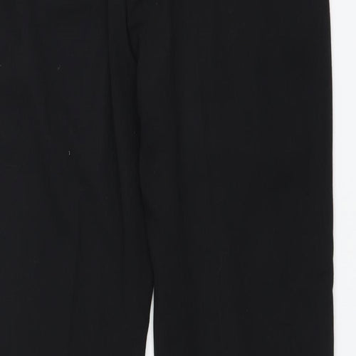 TU Womens Black   Trousers  Size 10 L26.5 in