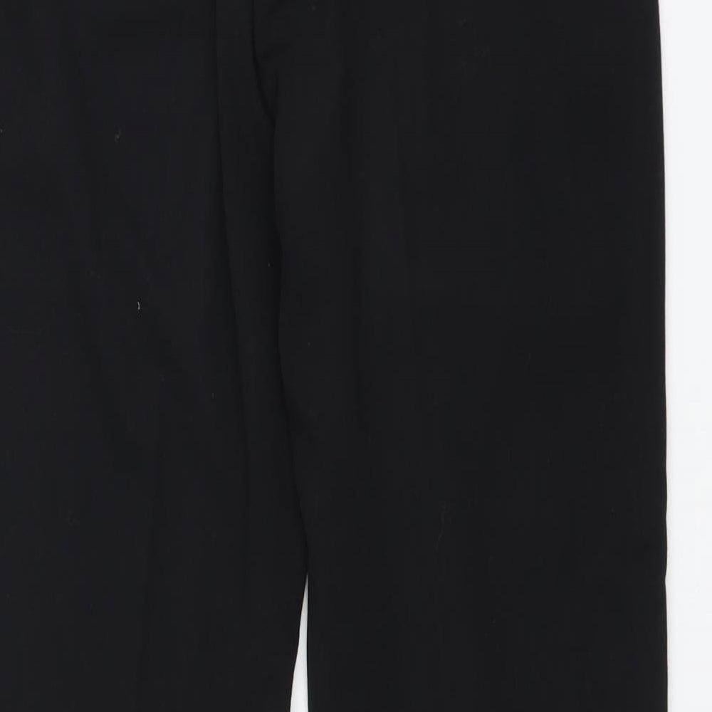 TU Womens Black   Trousers  Size 10 L26.5 in