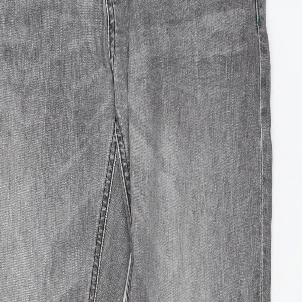 Boden Boys Grey  Denim Straight Jeans Size 14 Years