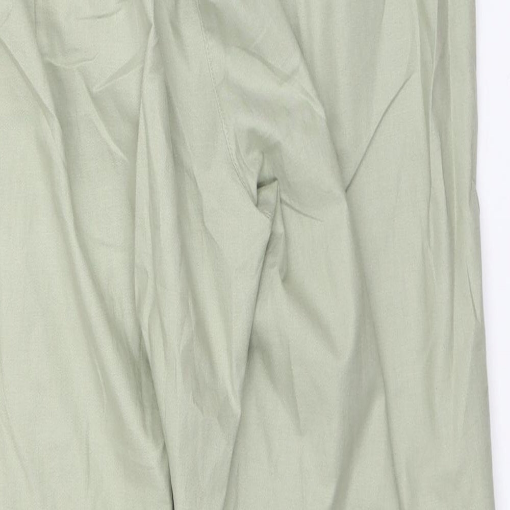 BM Womens Green   Trousers  Size 16 L28 in