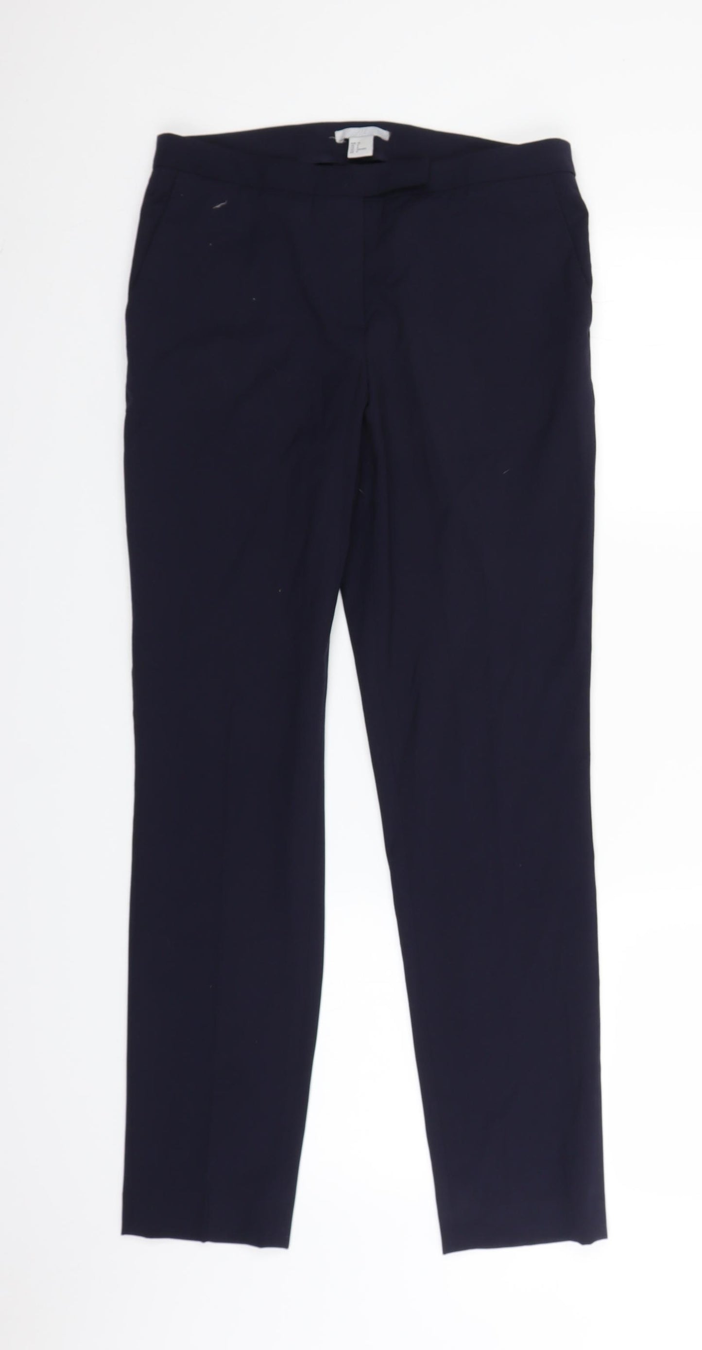 H&M Womens Blue   Trousers  Size 8 L26 in
