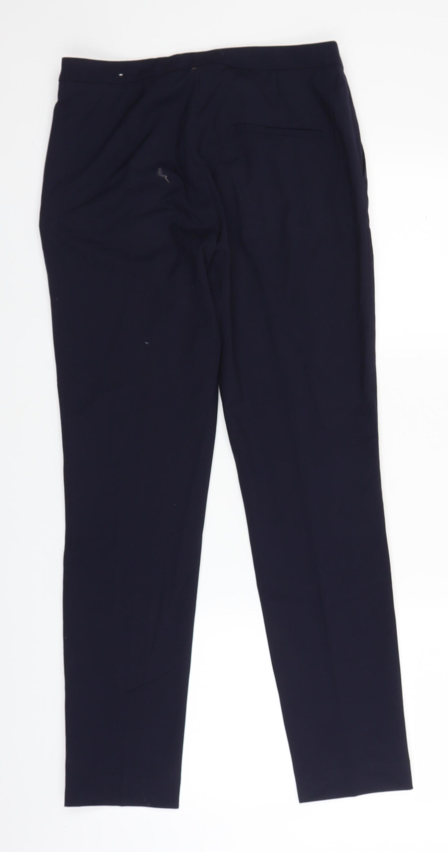 H&M Womens Blue   Trousers  Size 8 L26 in