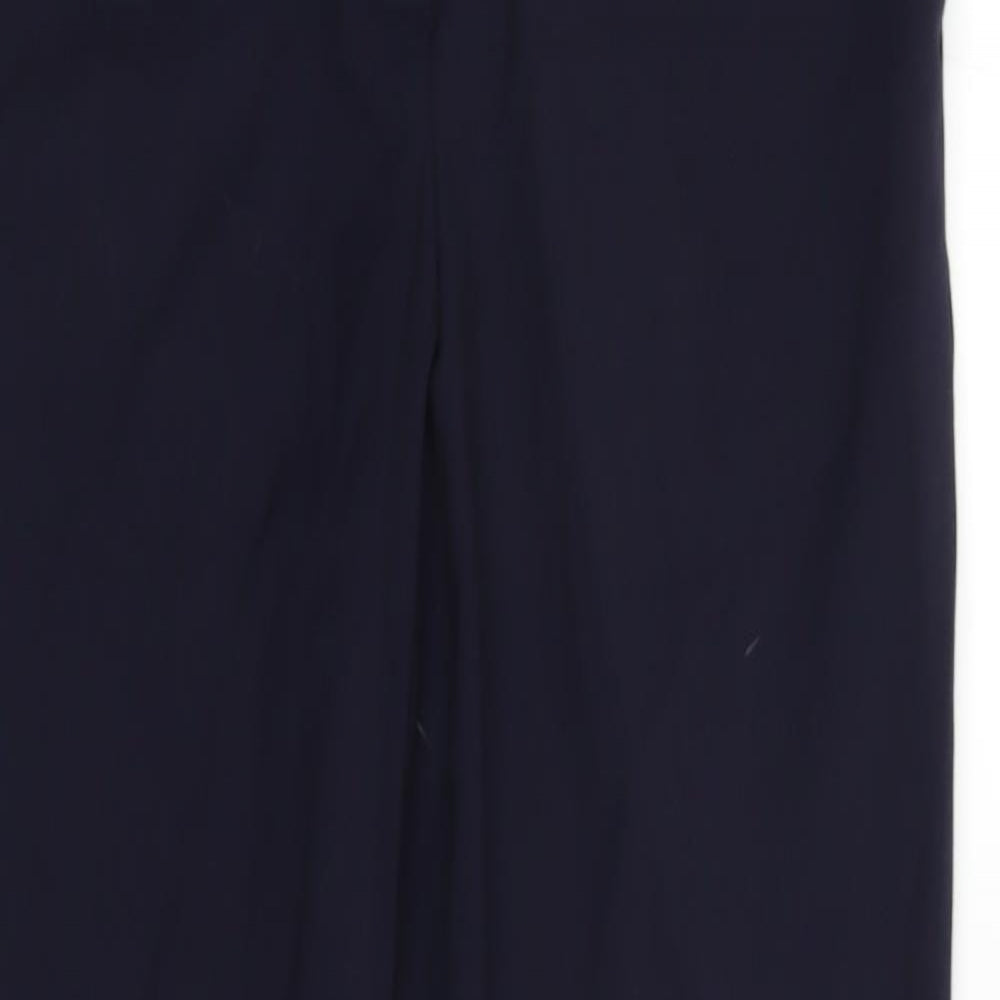 H&M Womens Blue   Trousers  Size 8 L26 in