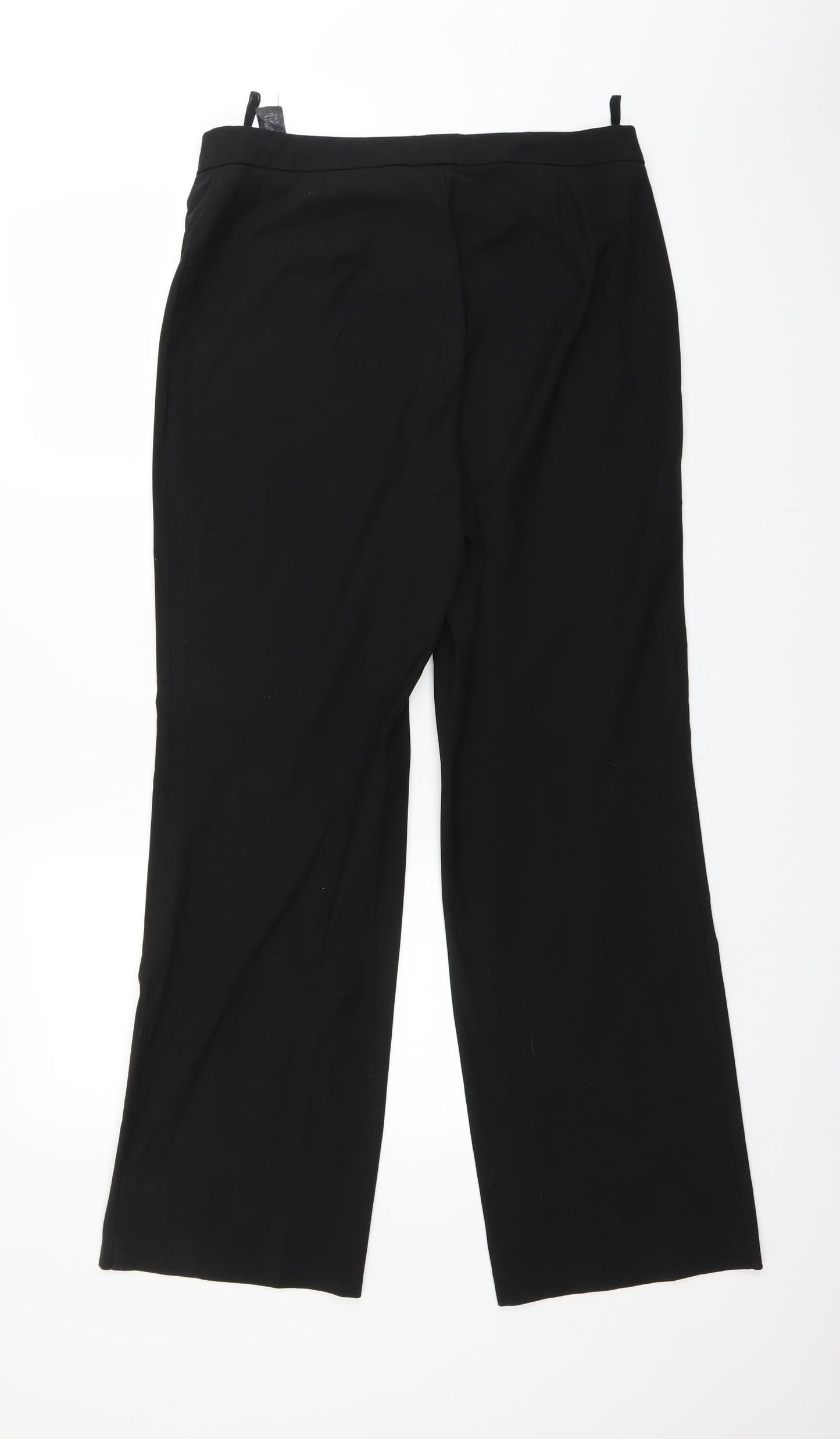 Marks and Spencer Womens Black   Trousers  Size 12 L28 in
