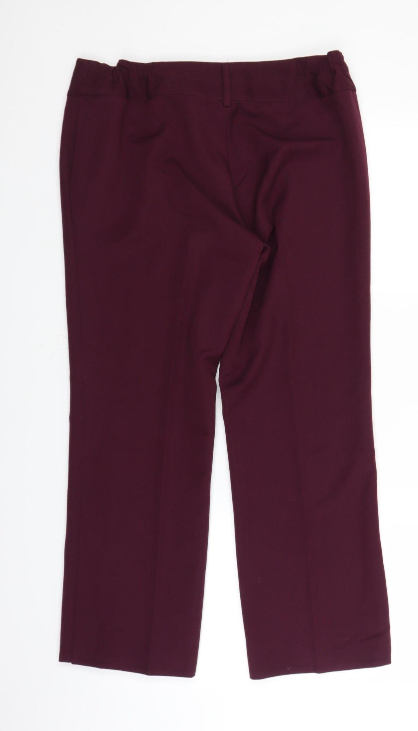 MARISOTA Womens Purple   Trousers  Size 34 in L26 in