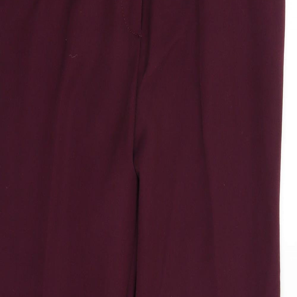 MARISOTA Womens Purple   Trousers  Size 34 in L26 in