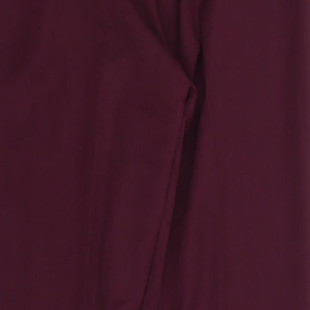 MARISOTA Womens Purple   Trousers  Size 34 in L26 in