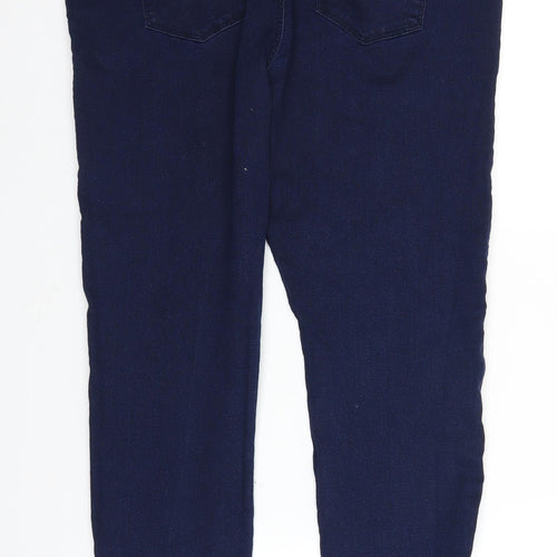Papaya Womens Black  Denim Straight Jeans Size 16 L27 in