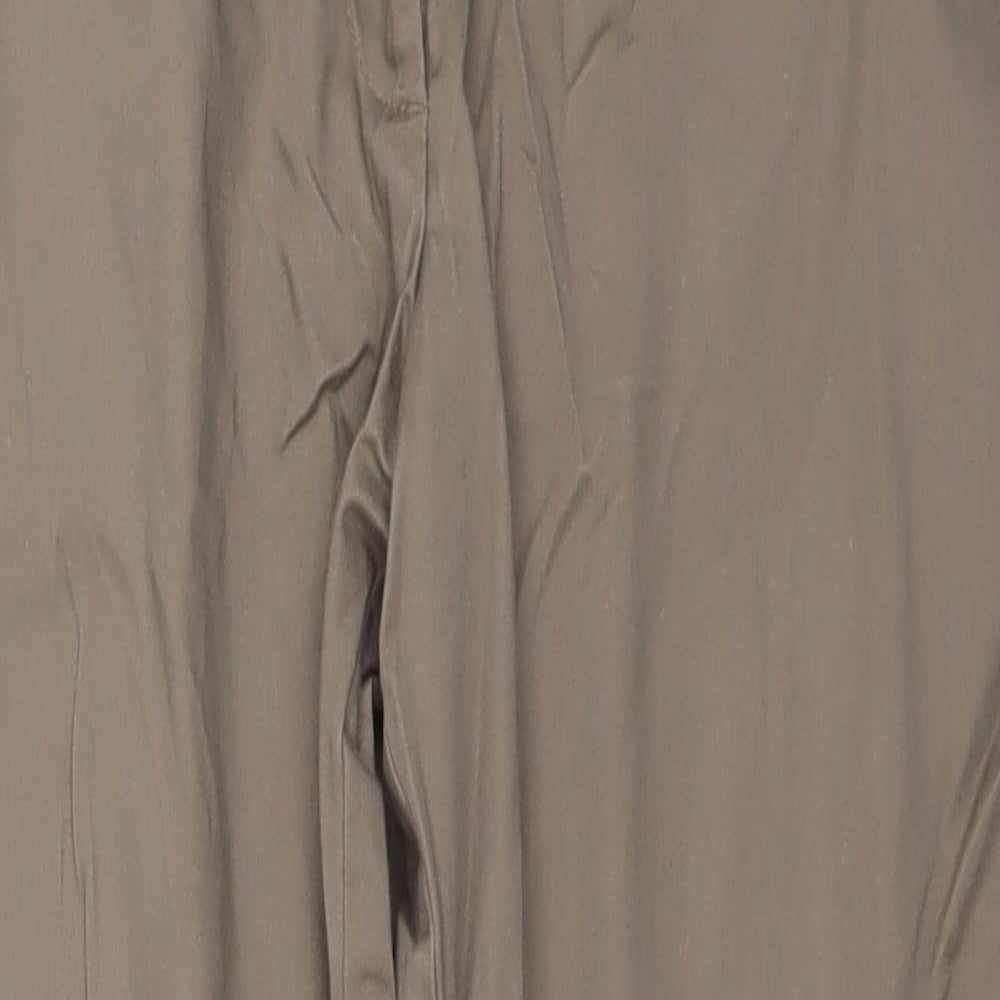 H&M Womens Brown   Trousers  Size 10 L25 in
