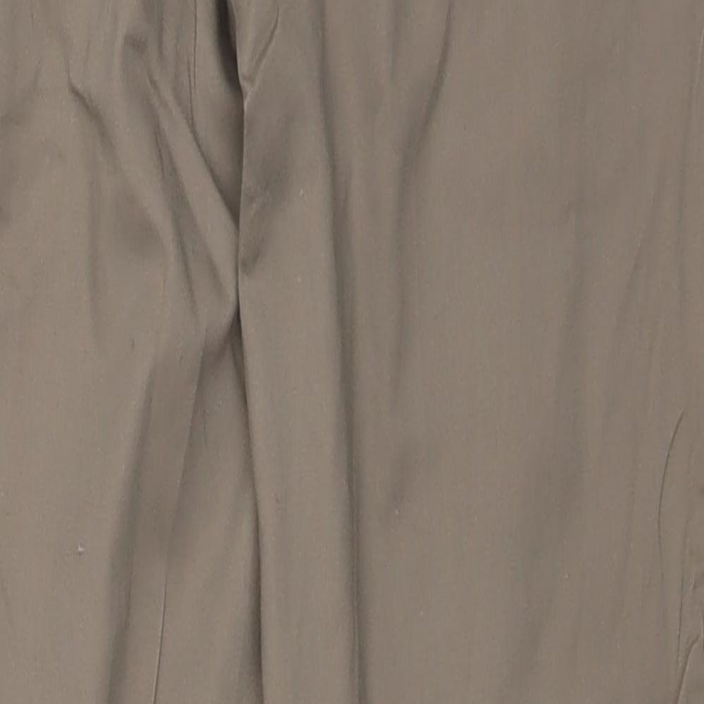 H&M Womens Brown   Trousers  Size 10 L25 in