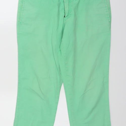 Gap Womens Green  Denim Straight Jeans Size 8 L23 in