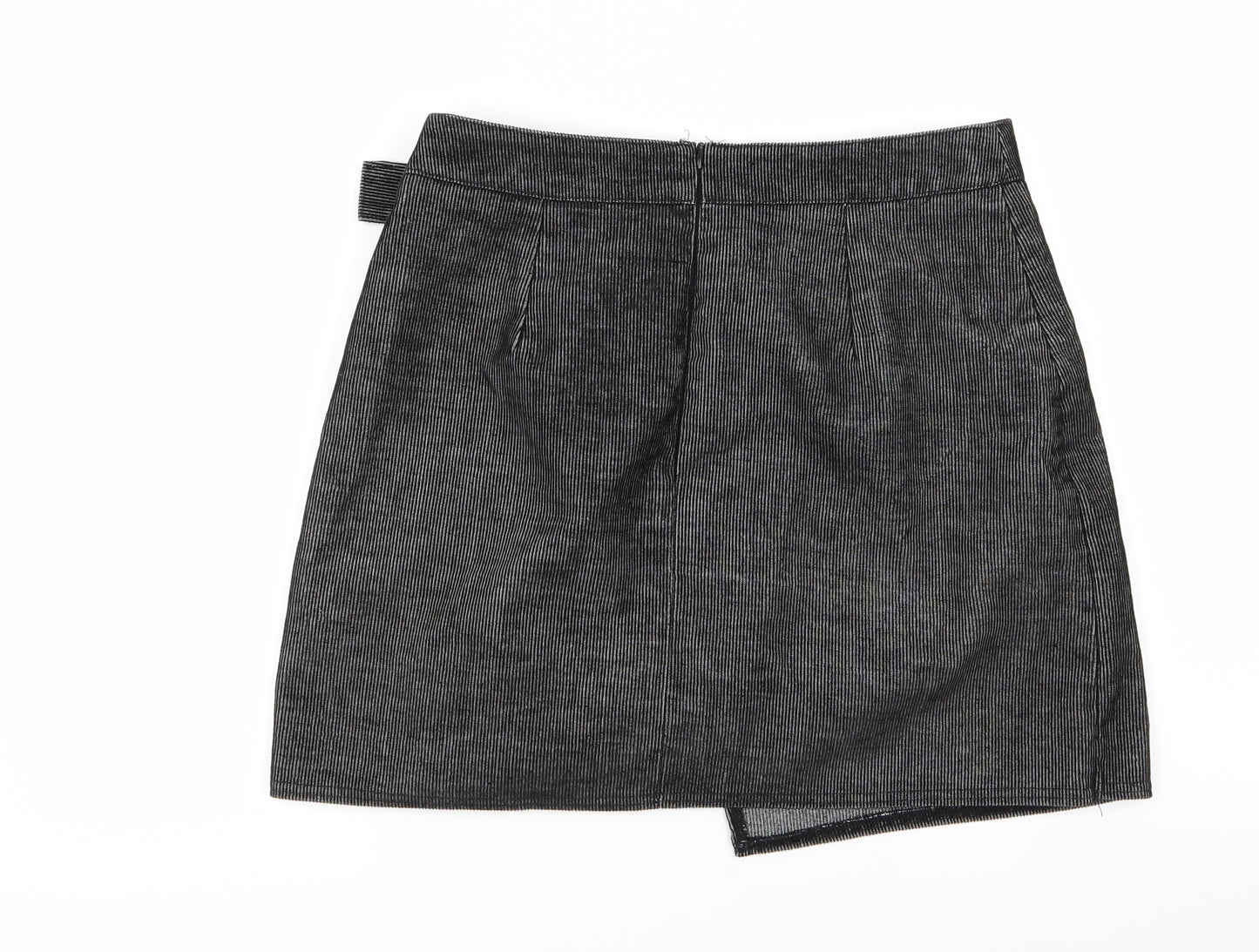 New Look Womens Grey   Straight & Pencil Skirt Size 10