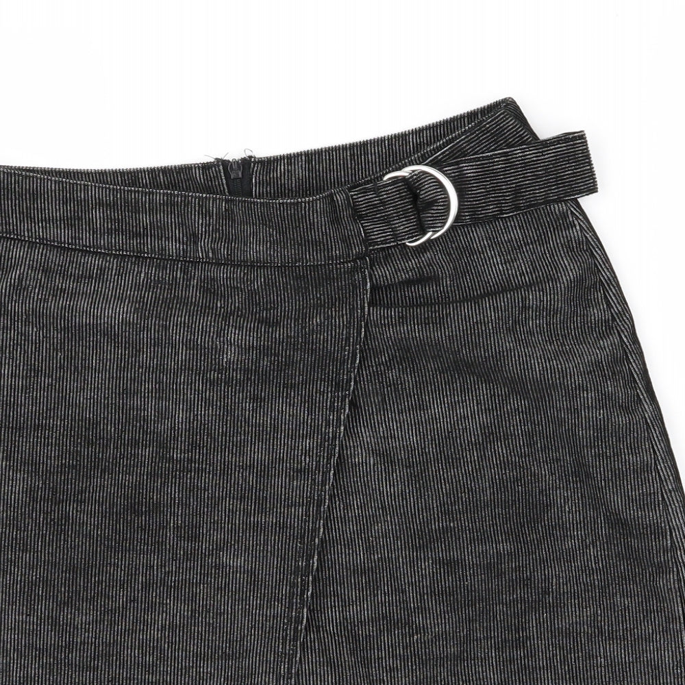 New Look Womens Grey   Straight & Pencil Skirt Size 10