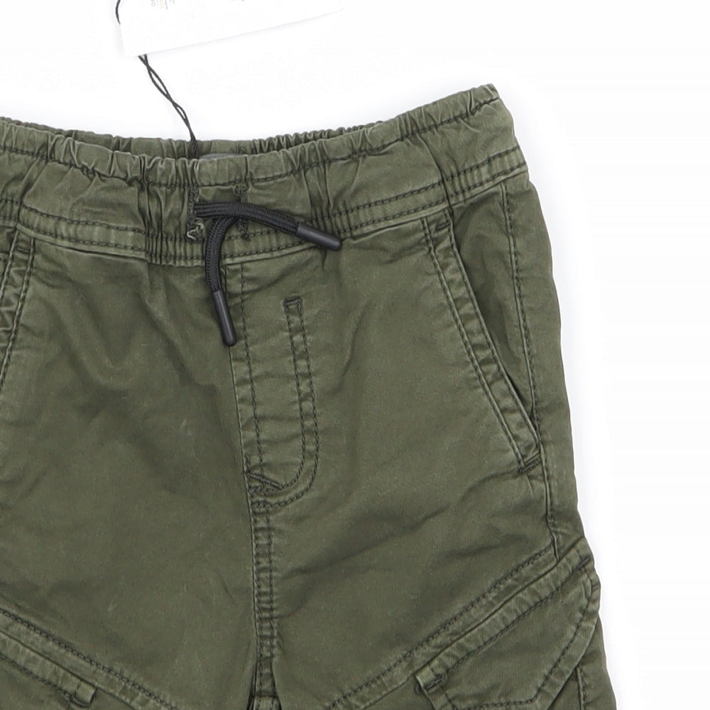Primark Boys Green   Cargo Shorts Size 3 Years