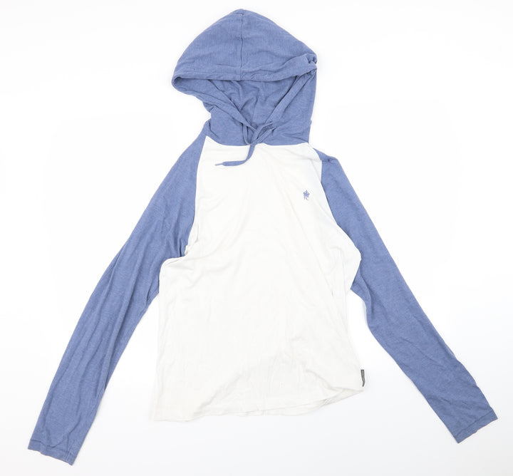 French Connection Mens Blue Pullover Jumper Size M