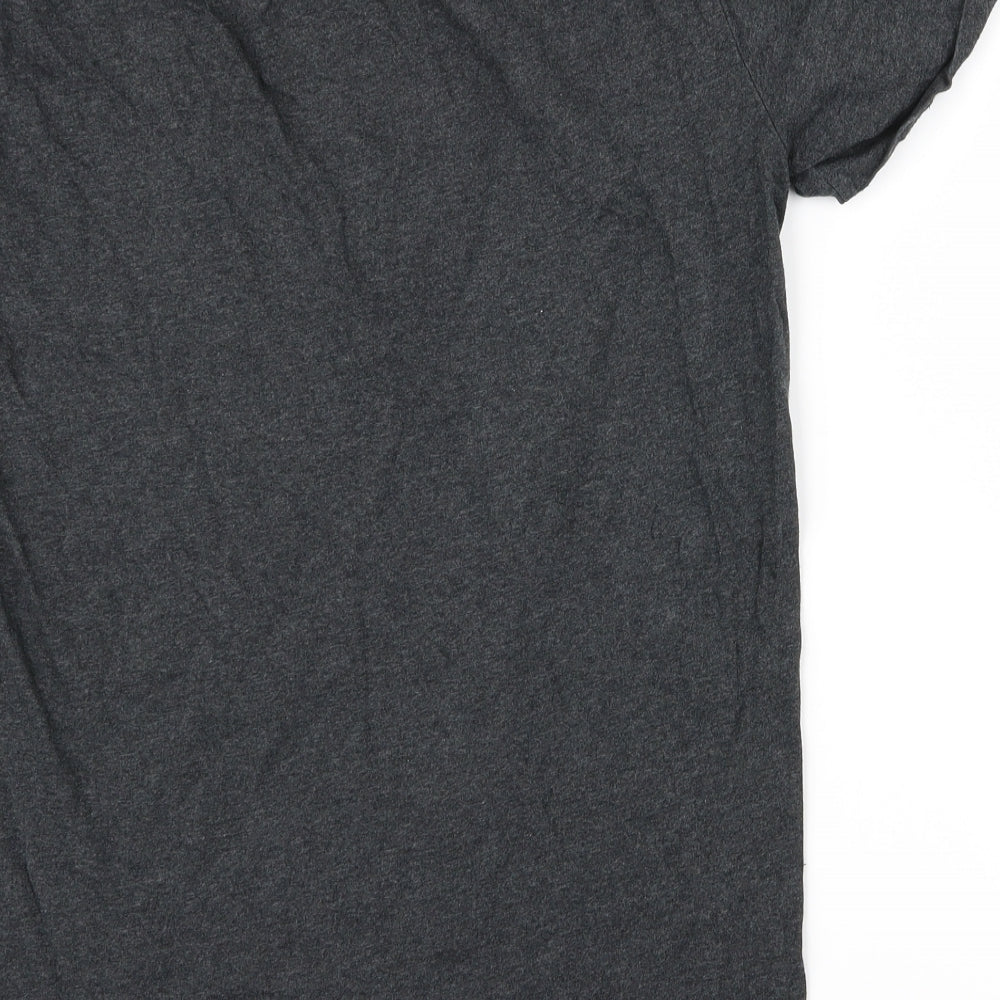 Preworn Mens Grey    T-Shirt Size S  - football