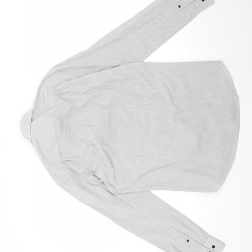 tailor  Mens White    Dress Shirt Size M
