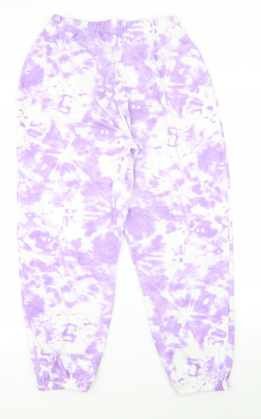 PRETTYLITTLETHING Womens Purple   Jogger Trousers Size 10 L22.5 in
