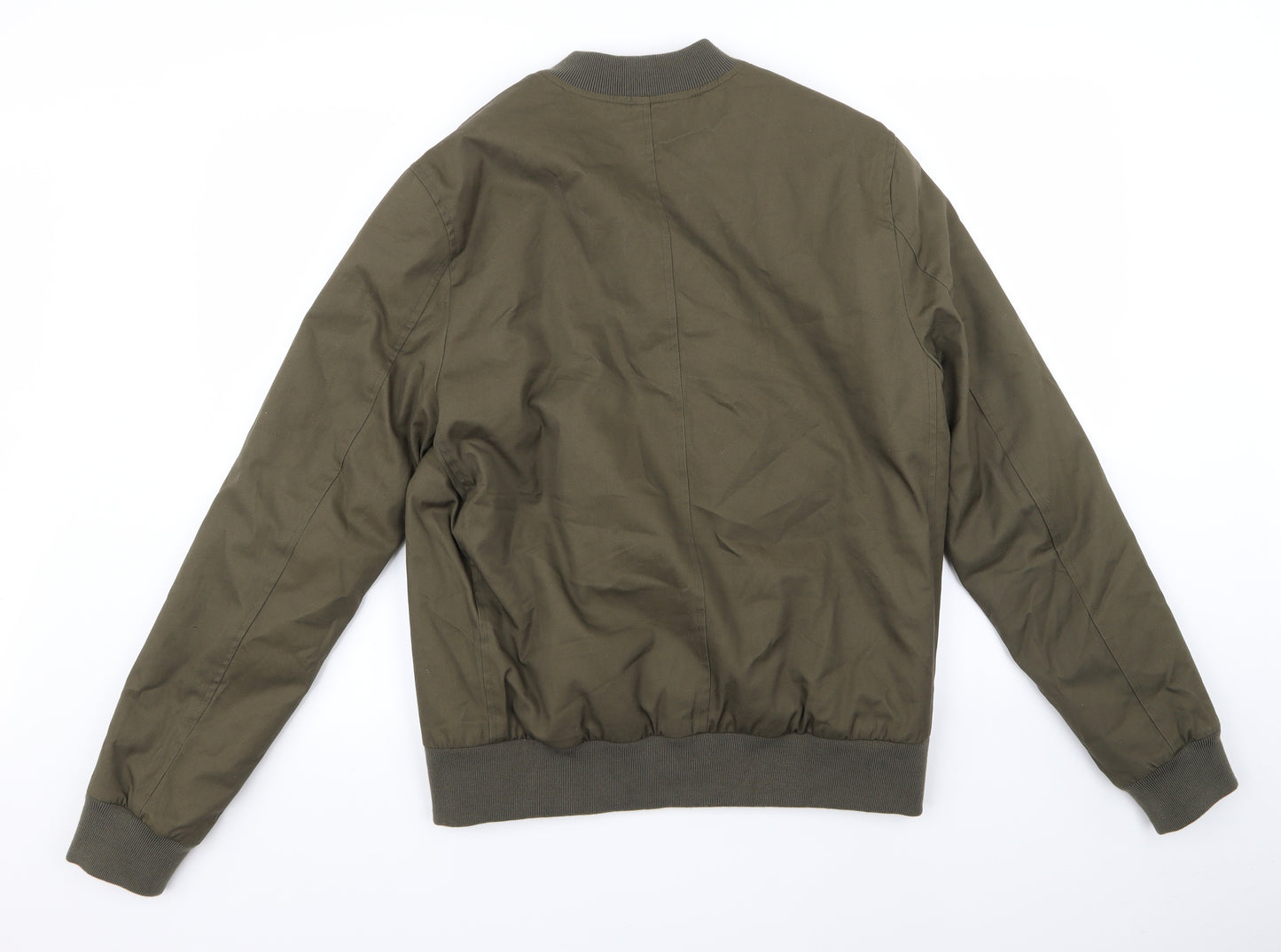 new look  Mens Green   Bomber Jacket Jacket Size S