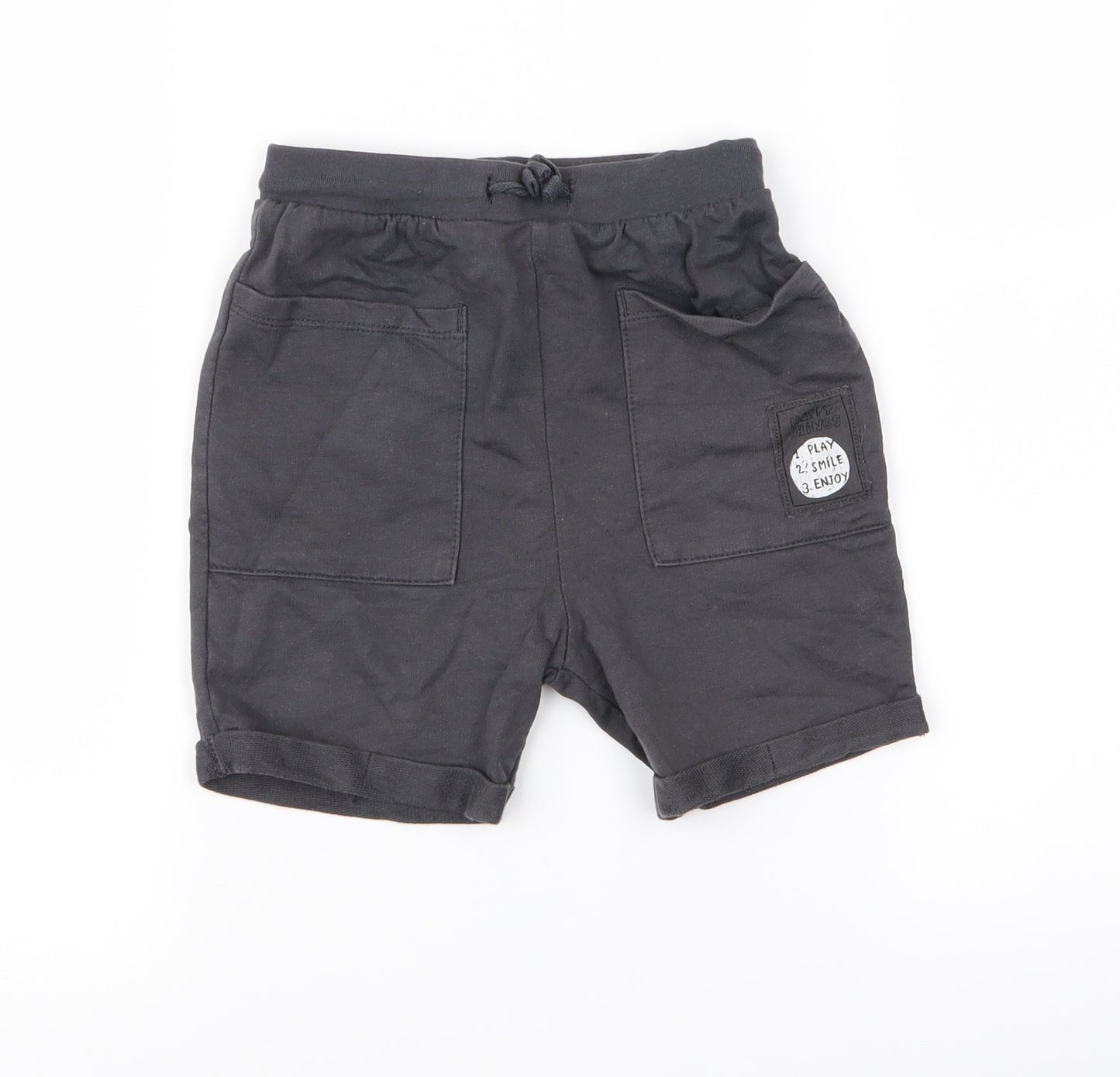 George Boys Grey   Cargo Shorts Size 4 Years