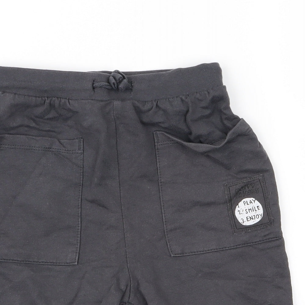 George Boys Grey   Cargo Shorts Size 4 Years