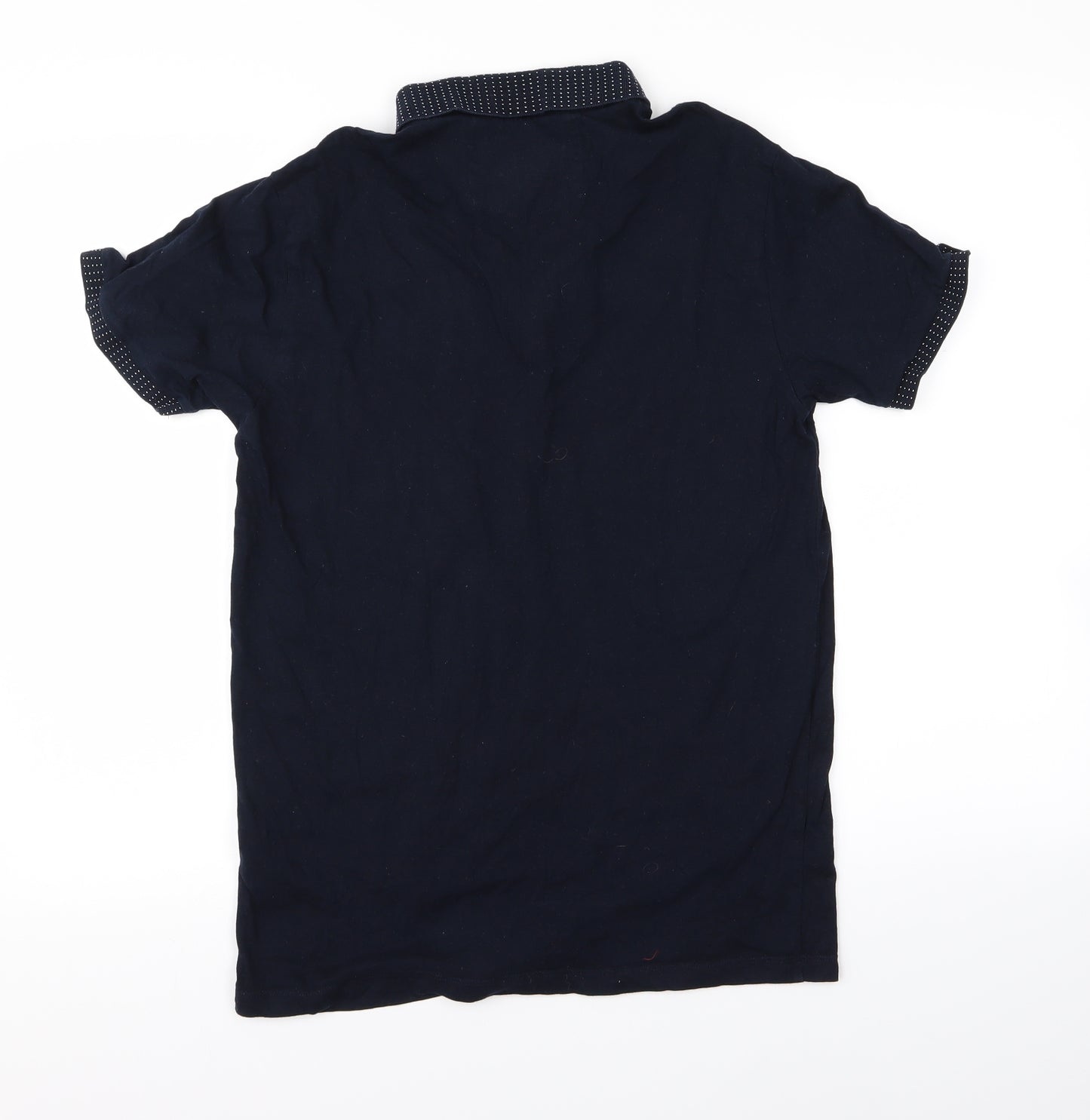 Preworn Mens Blue  Corduroy  Polo Size M