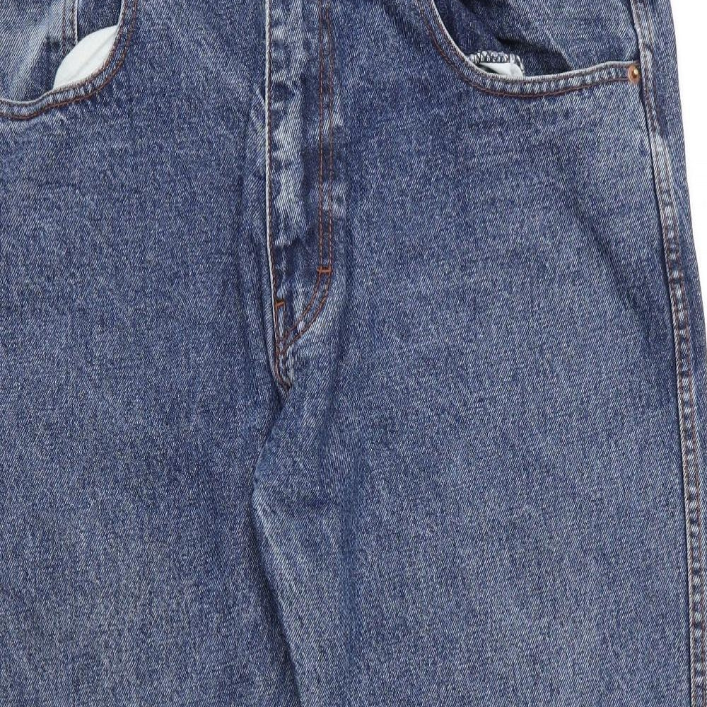 Aztec Mens Blue   Bootcut Jeans Size 40 L34 in