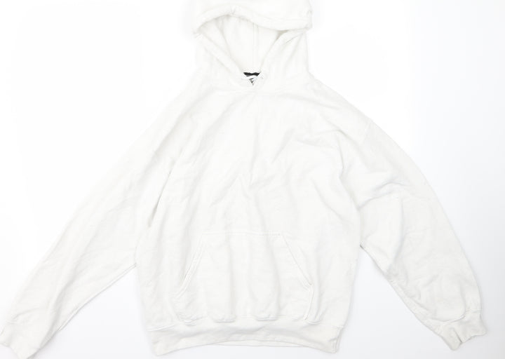 PRETTYLITTLETHING Womens White   Pullover Jumper Size S