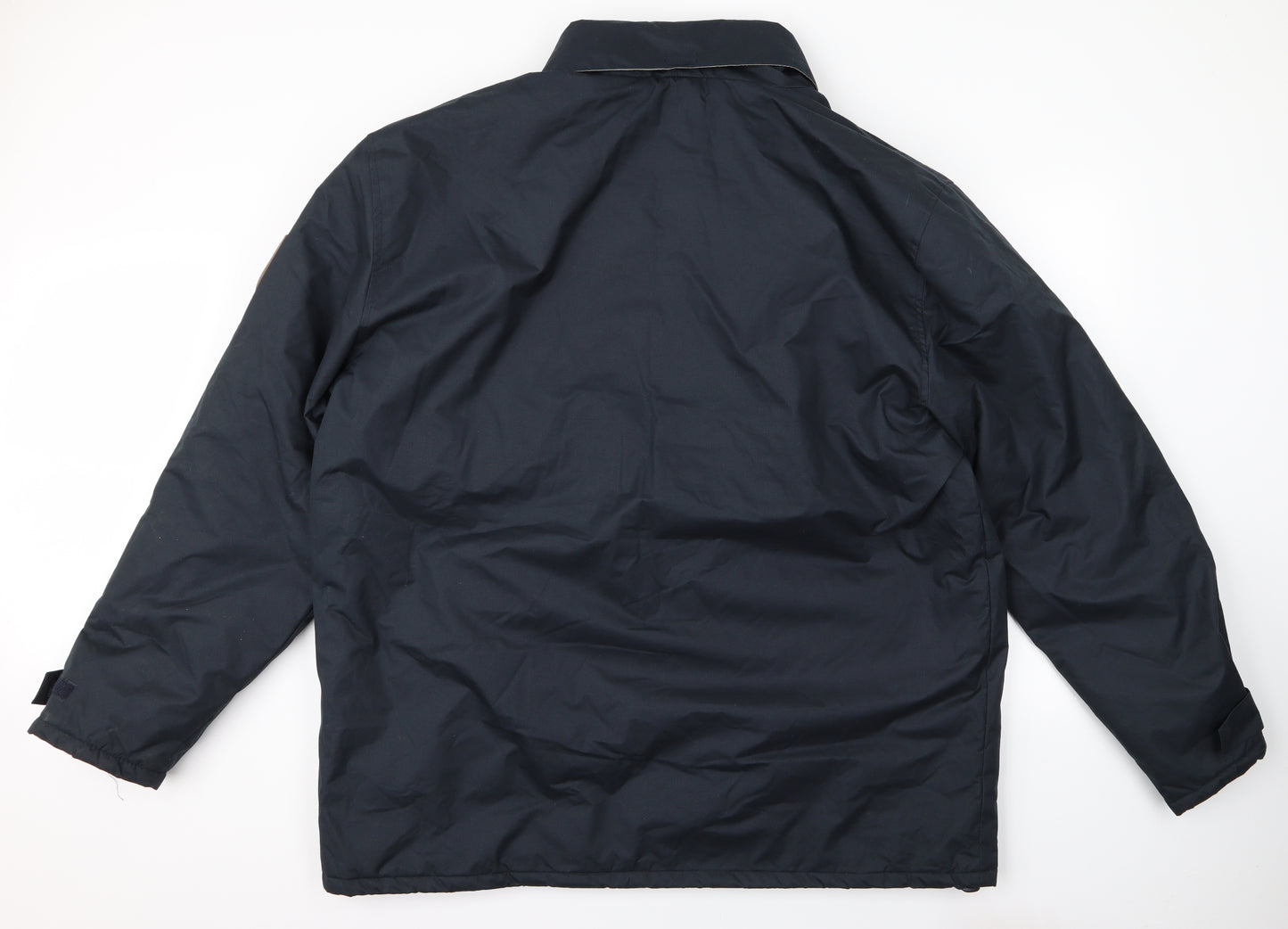 Atlas Mens Blue   Windbreaker Coat Size 3XL