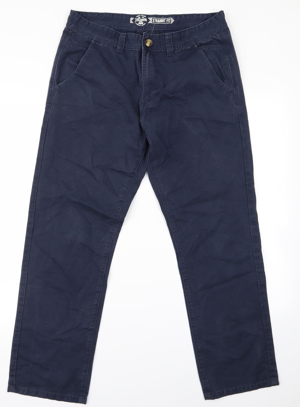 Red Herring Mens Blue   Trousers  Size 34 L28 in