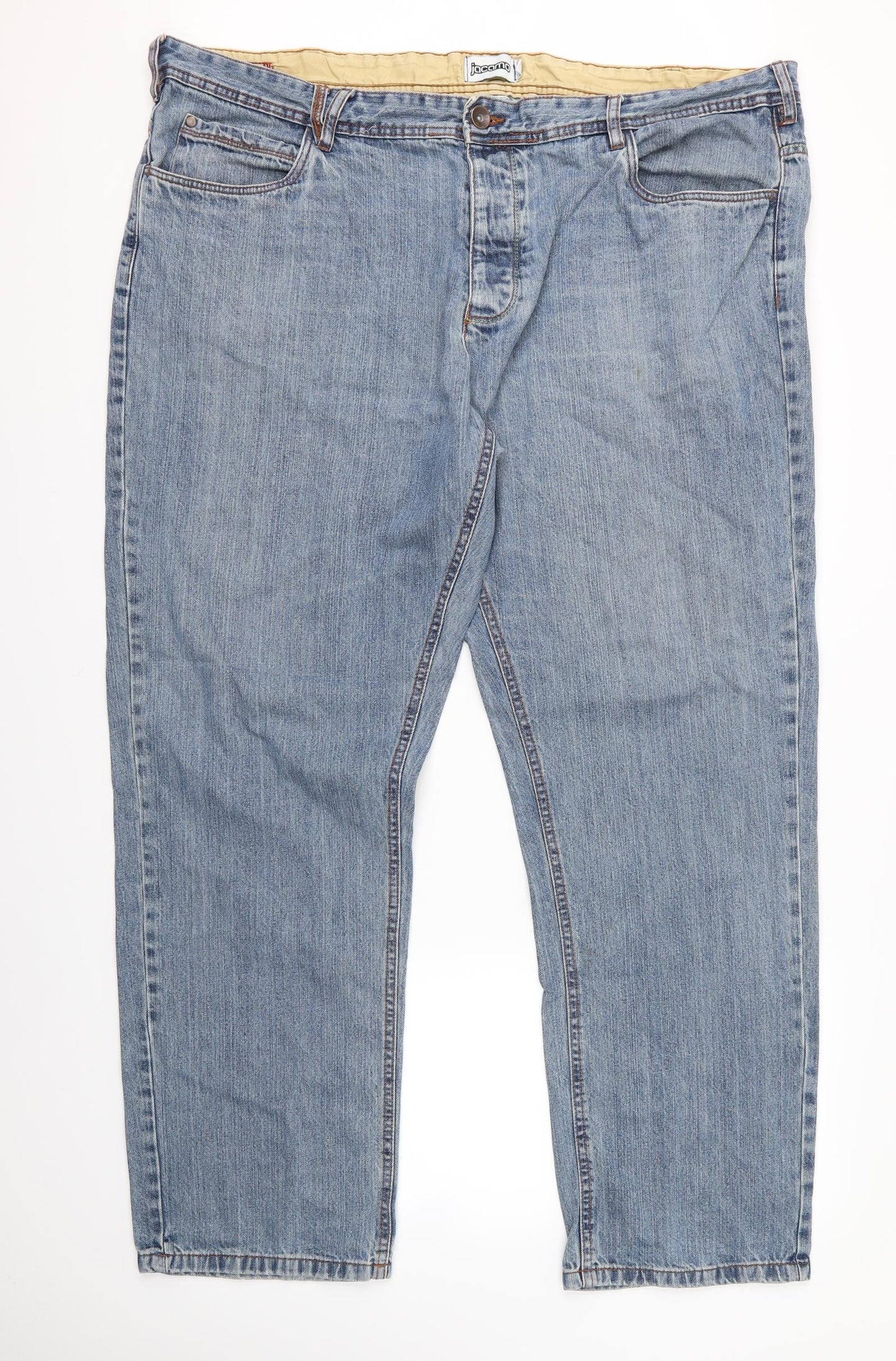 Jacamo Mens Blue   Bootcut Jeans Size 46 L32 in