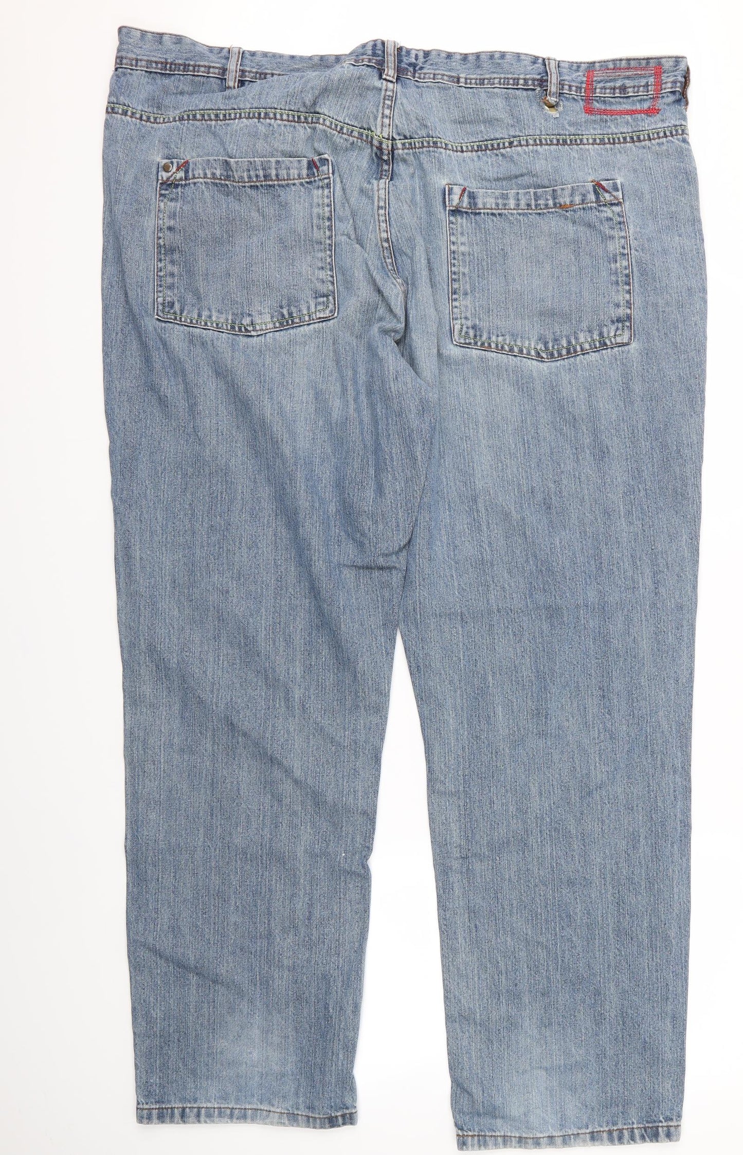 Jacamo Mens Blue   Bootcut Jeans Size 46 L32 in