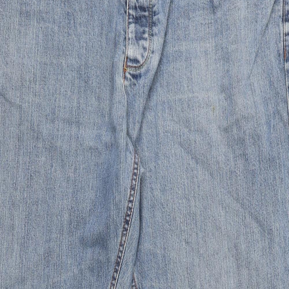 Jacamo Mens Blue   Bootcut Jeans Size 46 L32 in