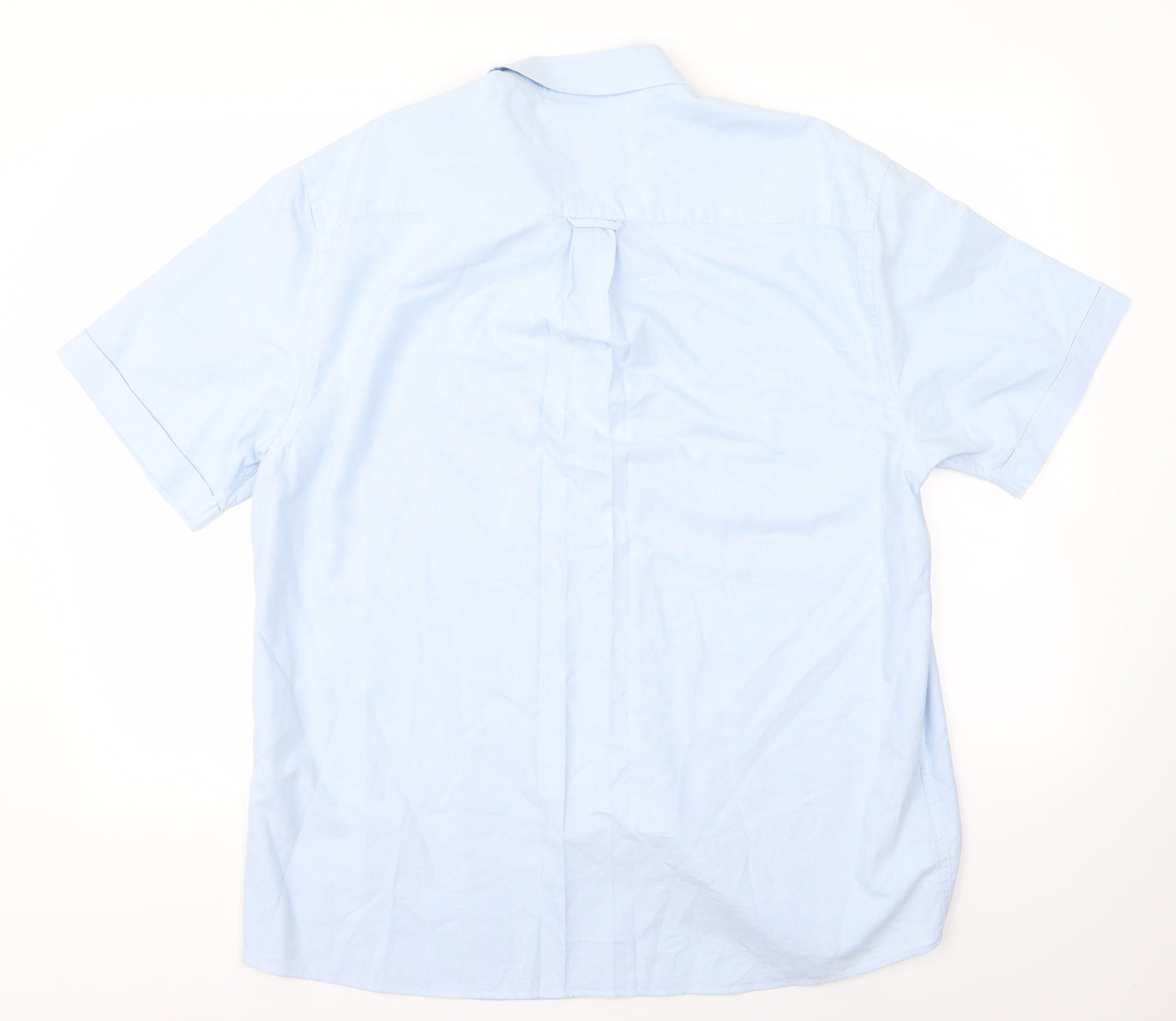 Blue Harbour Mens Blue    Button-Up Size L