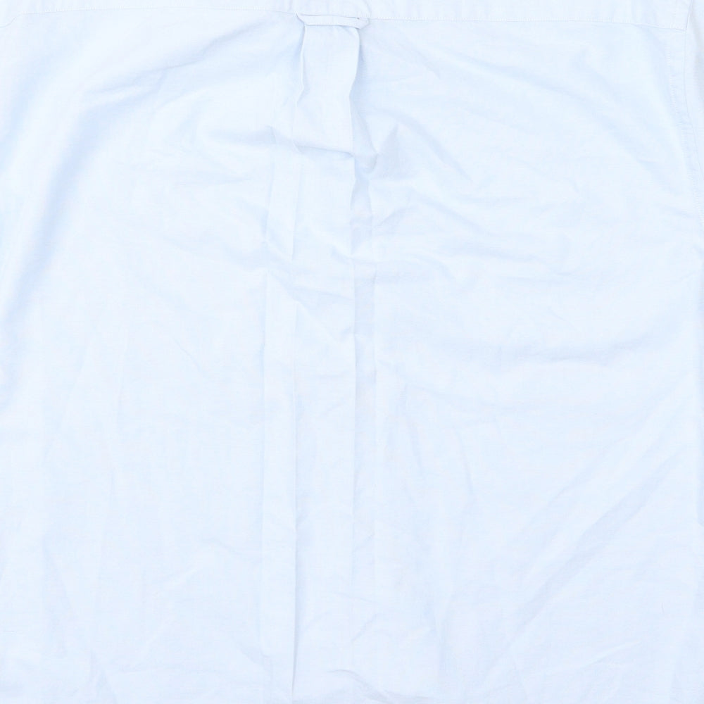Blue Harbour Mens Blue    Button-Up Size L