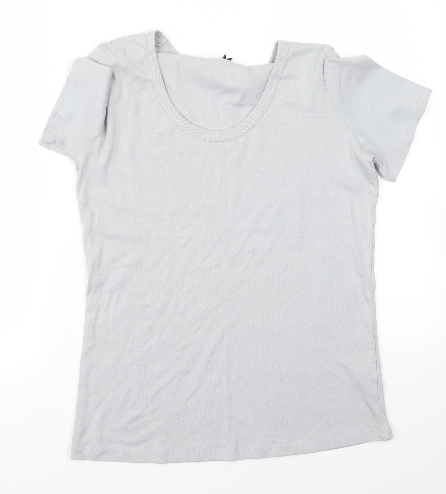 m&s Womens Grey   Basic T-Shirt Size 10