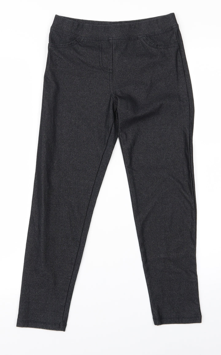 Gap Girls Grey Jegging Trousers Size 12 Years