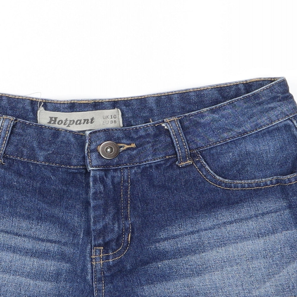Preworn Womens Blue   Hot Pants Shorts Size M