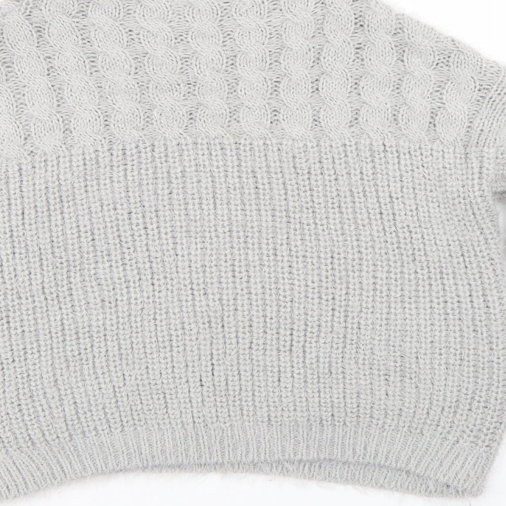 NEXT Womens Grey   Pullover Jumper Size 8