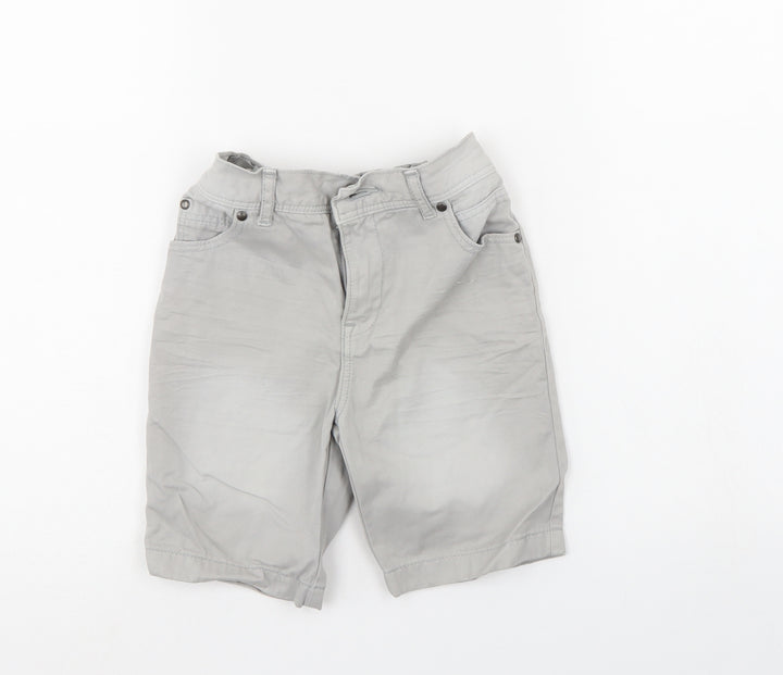 TU Boys Grey Chino Shorts Size 4 Years