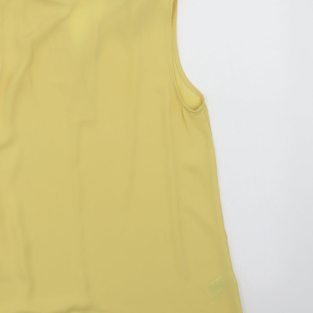 NEXT Womens Yellow   Basic Blouse Size 12