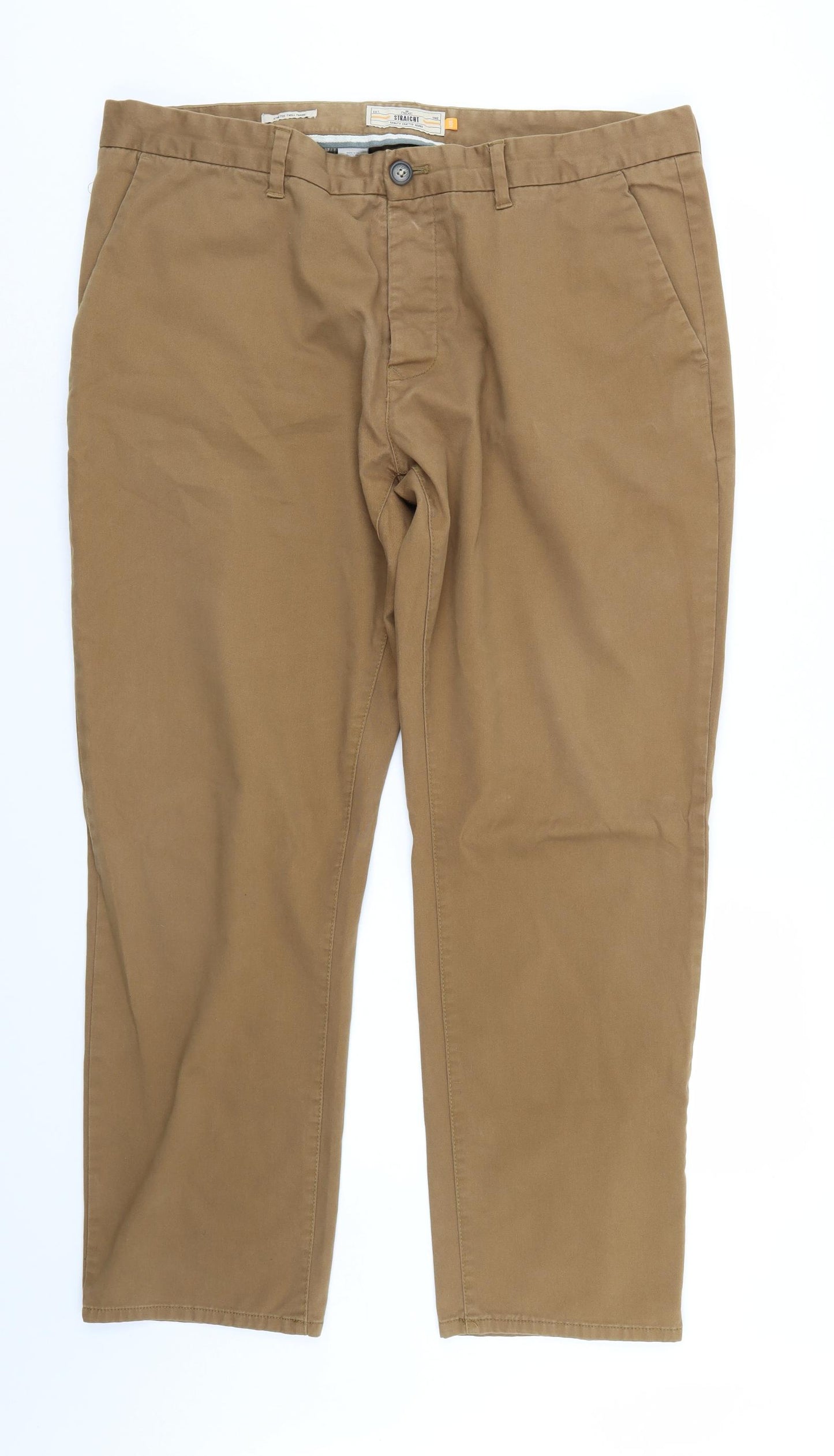 NEXT Mens Brown   Trousers  Size 40 L29 in