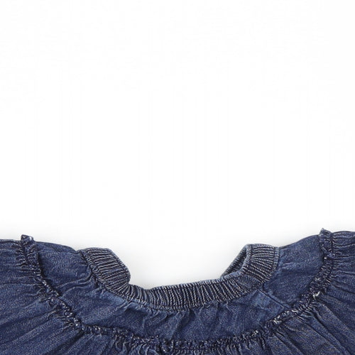 George Girls Blue   Flare Skirt Size 9-12 Months