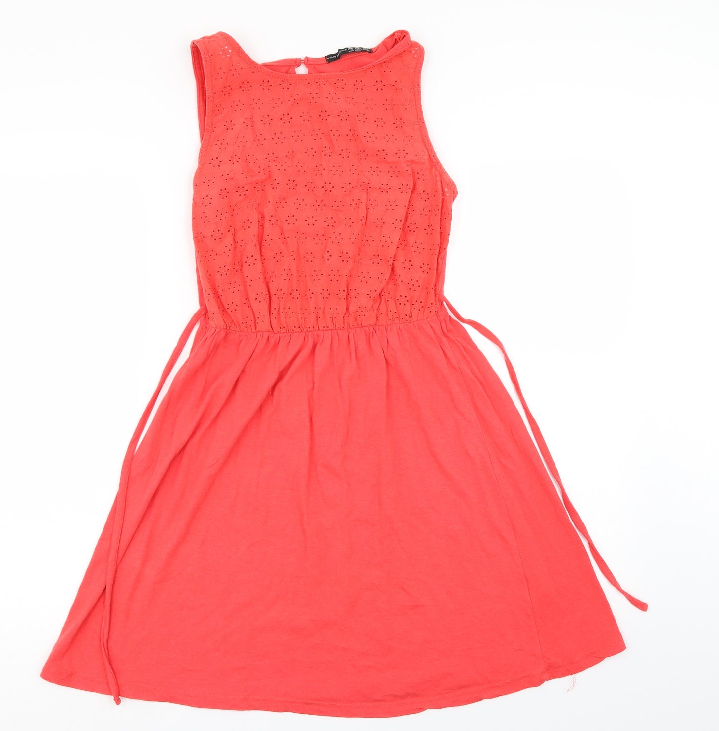 Atmosphere Womens Red Floral  Tank Dress  Size 10